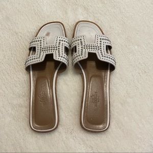 Authentic Hermes Oran Sandal